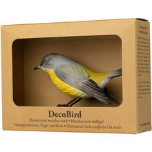 Load image into Gallery viewer, Hand Carved DecoBird Eastern Yellow Robin